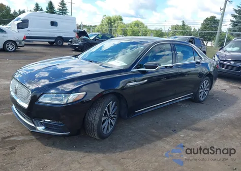 2017 Lincoln Continental Premiere from USA, damaged, VIN 1LN6L9PK3H5627931